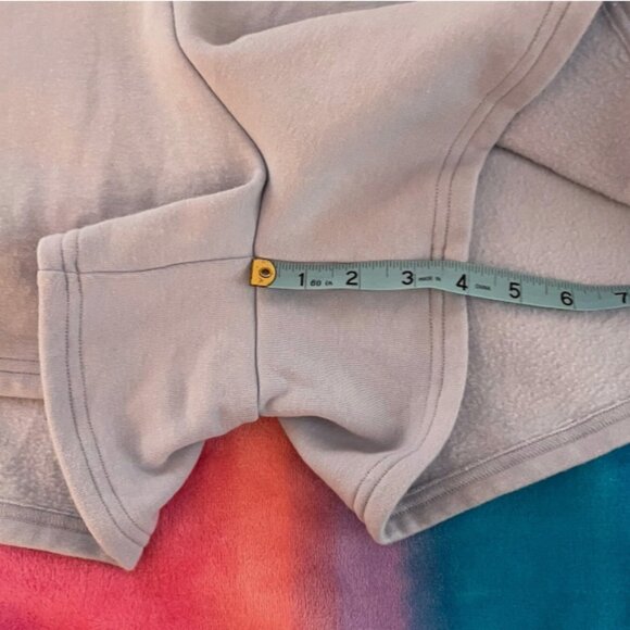 NEW SKIMS Cotton Fleece classic short - periwinkle, Style BO-SHO-4498 Size XL - Picture 6 of 10